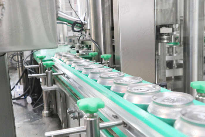 Fresh energy drink can filling machine with canning production line