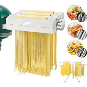 AMZCHEF accessoires kitchenaid pasta maker food processor pasta roller fettucine cutter attachment kitchenaid accessories