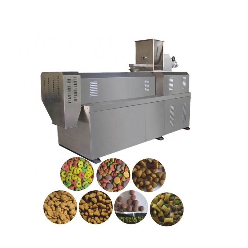 Multifunctional pet food machine / extruder / equipment / production line