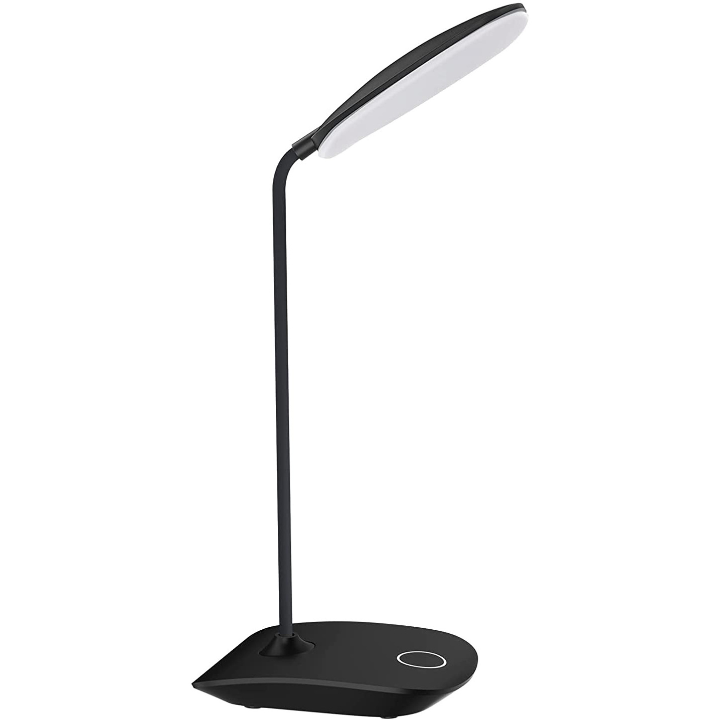 5W touch control LED desk lamp, flexible gooseneck desk lamp for dorm study office bedroom