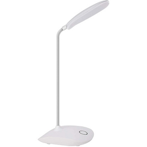 5W touch control LED desk lamp, flexible gooseneck desk lamp for dorm study office bedroom