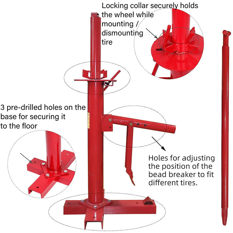 Manual Car Motorcycle Tire Changer Machine Tools Combo