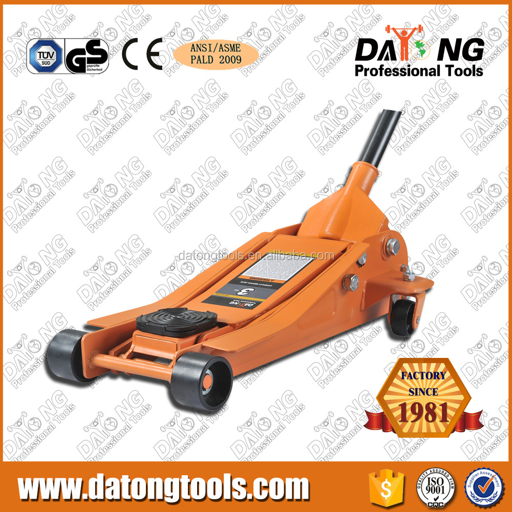 Steel 2T 2.5T 3T Car Lift Hydraulic Low Profile Floor Jack Trolley Jack