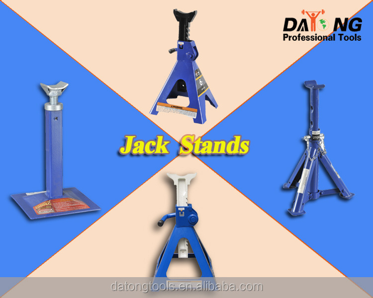 Pair Adjustable Steel 10 Ton Car Repair Jack Axle Stands