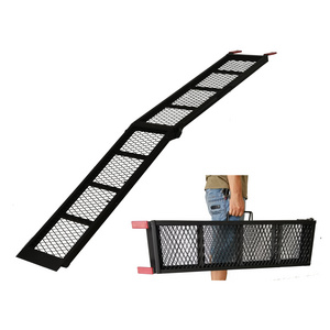 Multifunction Heavy Duty 800 lbs Foldable Motorcycle ATV Truck Long Steel Loading Ramp For Truck