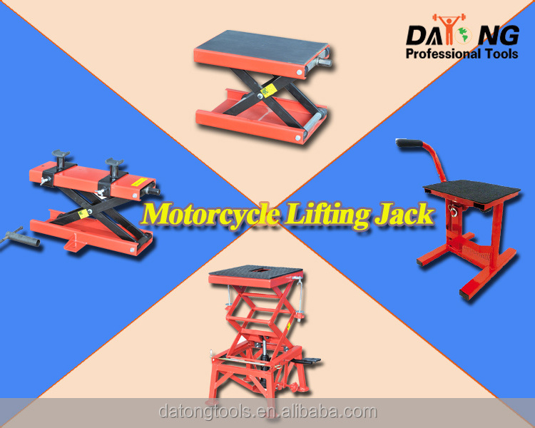 300lb Motorcycle Manual Work Jack Lifting Stand for motor ATV Mower