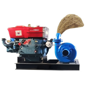 Small Centrifugal Dredge Sand Mud Slurry Pump By Diesel Engine