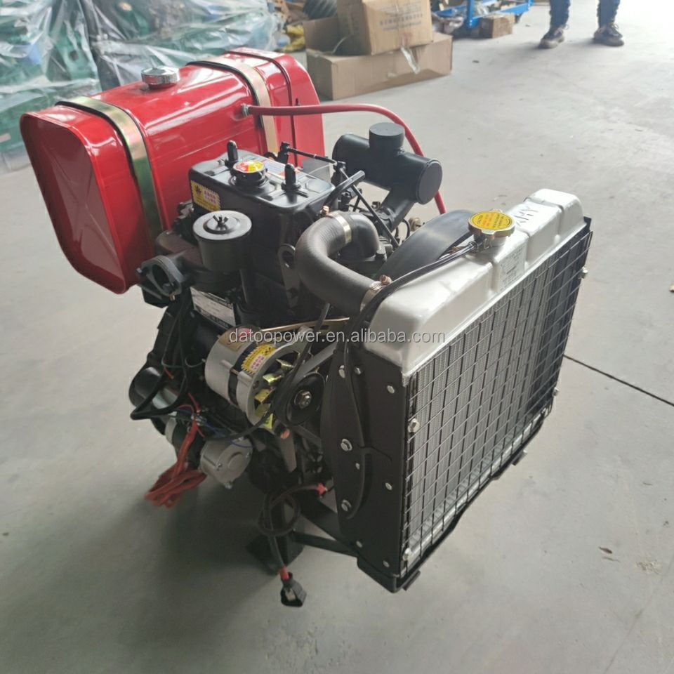 ZH2100 2100D Weifang Ricardo Water Cooled Two Cylinder Diesel Engines 40HP Engines