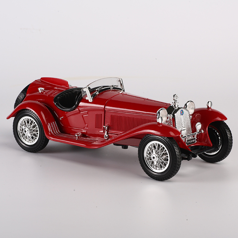 Bburago 1/18 Toy Vehicle 8C 2300 SPIDER TOURING Diecast Wheels Collectible Model Wholesale Model Cars