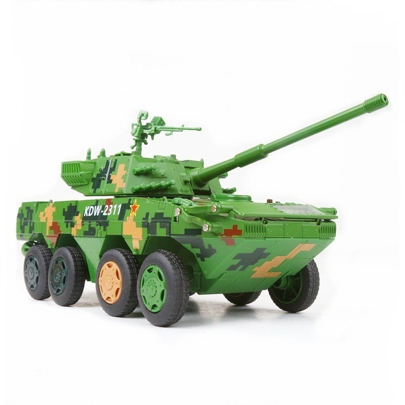 Hot Wheeled Tank Destroyer 1:32 Scale Die-cast Catapult Car Models Realistic Alloy Toy For Kids