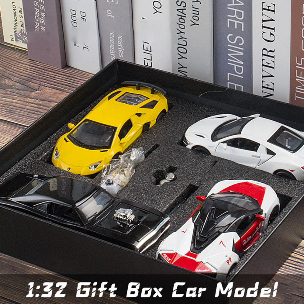 Miniauto Popular Diecast Car Toys Set 1/32 Gift Box Model Car Fast and Furious Alloy Toy Cars Set