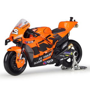 Maisto Motorcycle 1/18 scale KTM Team MOTO GP RC16 Front wheel steering Motorcycle Diecast Model Manufacturer