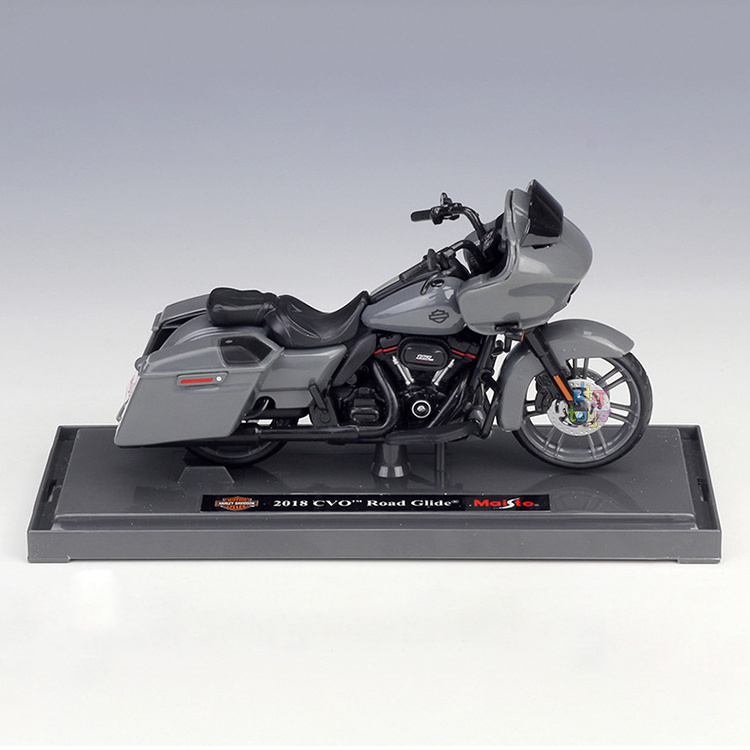 Maisto Diecast Motorcycle 1/18 2002 Fltr Road Glide Model Car Front Wheel Steering Metal Diecast Motorcycle