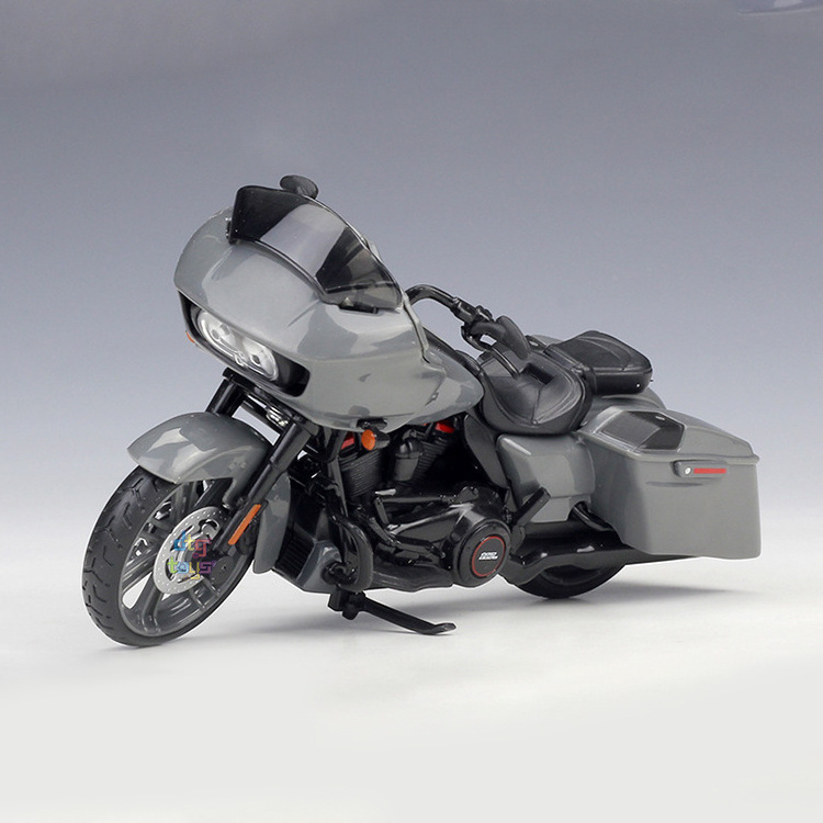 Maisto Diecast Motorcycle 1/18 2002 Fltr Road Glide Model Car Front Wheel Steering Metal Diecast Motorcycle