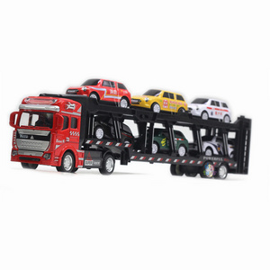 Scale 1/48 Super Trucks Metal Diecast Alloy Toys Transporter Cars Models for Boys Kids Vehicles Hobbies Collection