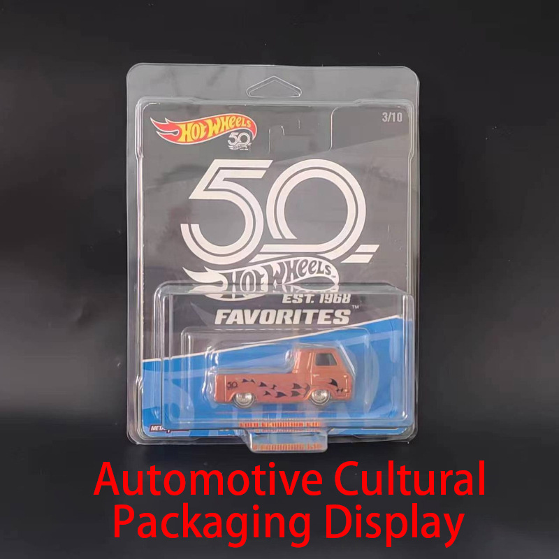 Transparent Protective Shell For Hotwheel Car Display Box Team Transport Model Card Board Collect Boys Birthday Gift Toys