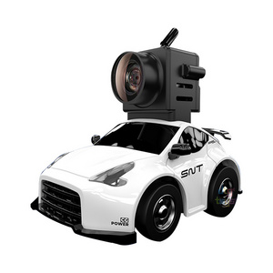 Sniclo Toy 1:100 370Z FPV RC Car with Goggles Micro RC Desk Race Table Car Remote Control Car Best Gift