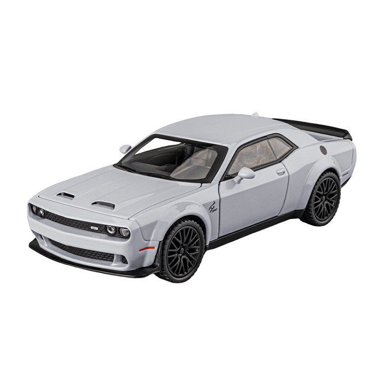 Jiaye 1/32 Diecast Model Cars Srt Hellcat Car Model Four Open Doors Diecast Toys Bulk