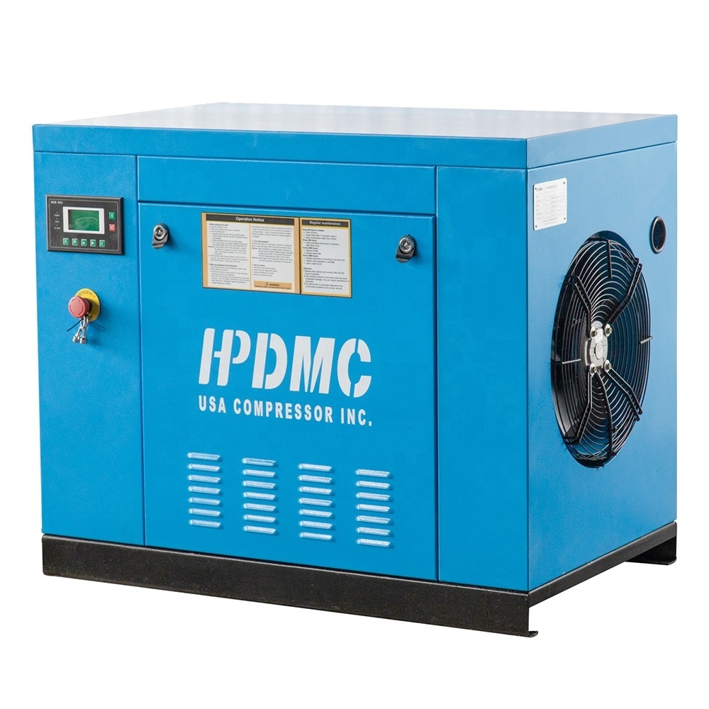 DMC 10HP 7.5kw Air Cooled Combined Direct-Driven Screw Air Compressor for Painting