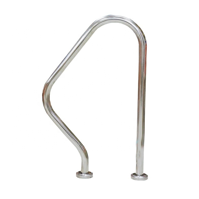 High quality good price swimming pool stainless steel handrail design for stairs