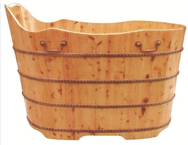 New 2016 family small foot wooden bathtub