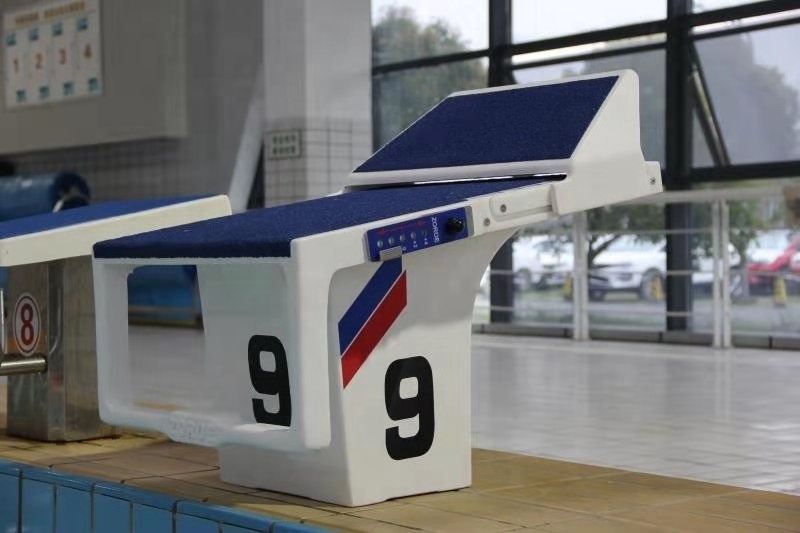 New design swimming pool starting blocks Jumping Swimming Pool Equipment Starting Blocks