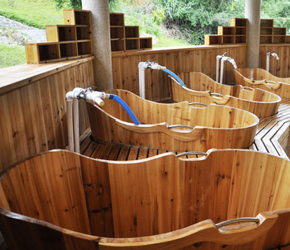 New Design Cedar Wood bathtub  Wooden Bathtub massage tub