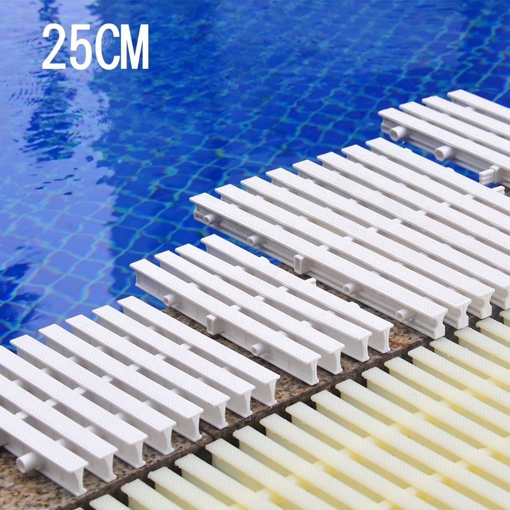 overflow swimming pool plastic grating