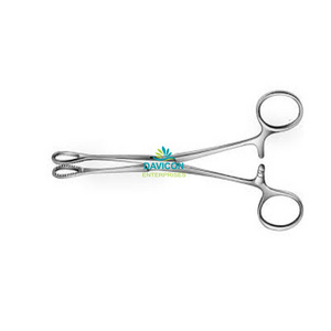 Stainless Steel Sponge Holding Dressing Forceps