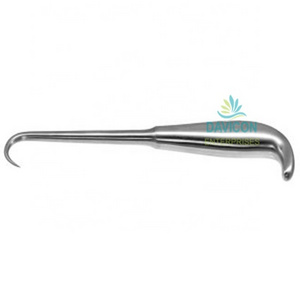 Stainless Steel Professional Bone Hook Grip Handle Sharp | Orthopedic Instruments By DAVICON ENTERPRISES