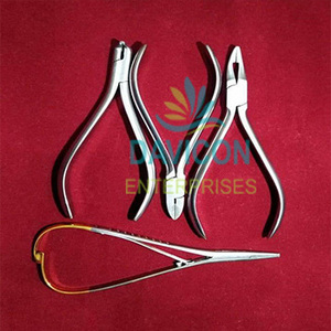 MATHIEU NEEDLE HOLDER TC DISTAL END AND HARD WIRE CUTTER SET DENTAL INSTRUMENTS