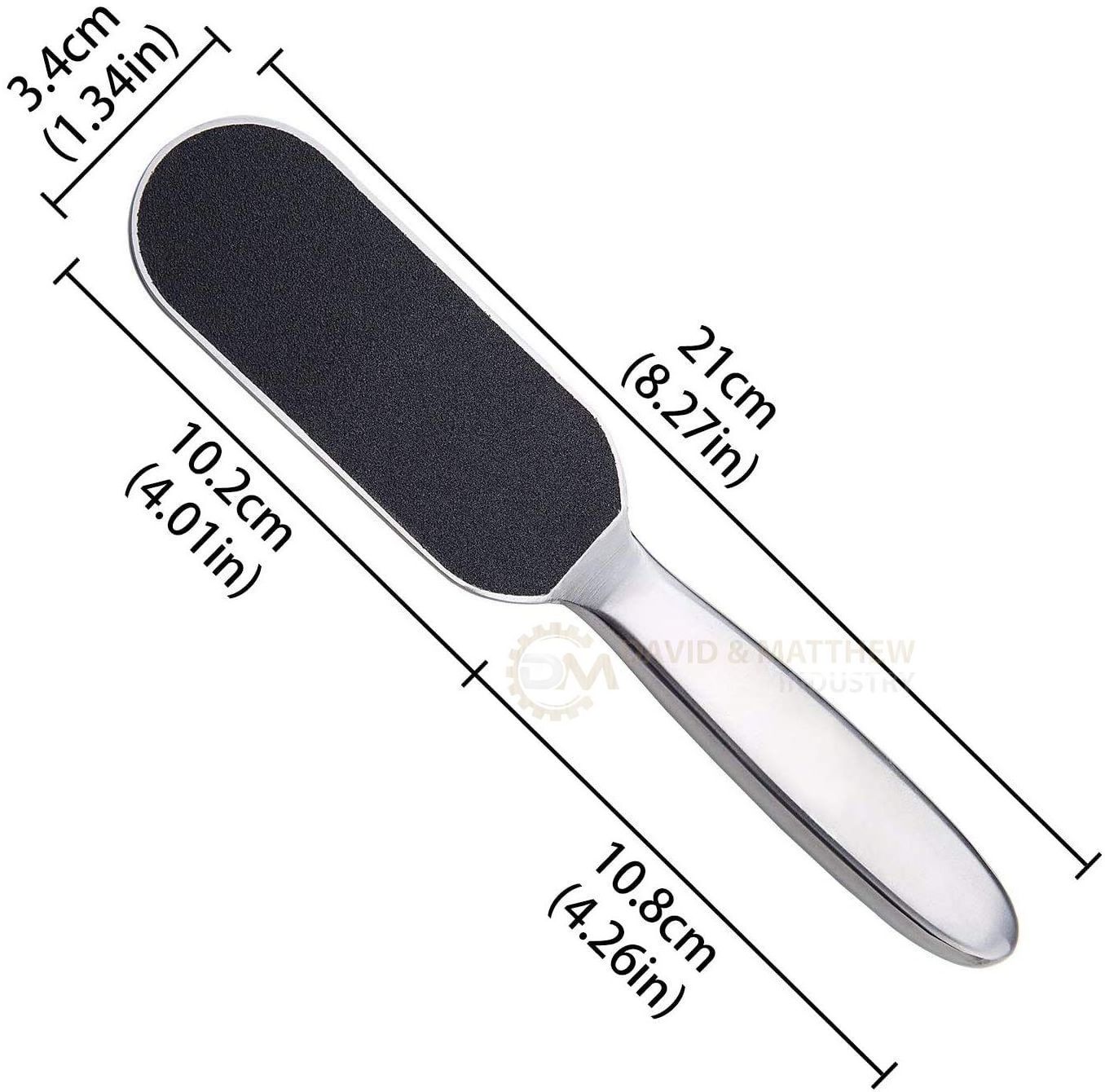 Professional Pedicure Foot File Double Sided Stainless Steel Sanding Papers Callus Remover Pedicure Feet Care Foot File