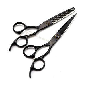 Black Coating Hair Cutting Scissors Hairdresser Scissors Stainless Steel Professional barber Shears for Salon