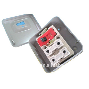 electrical main switch box 2ways metal control switch box electric box