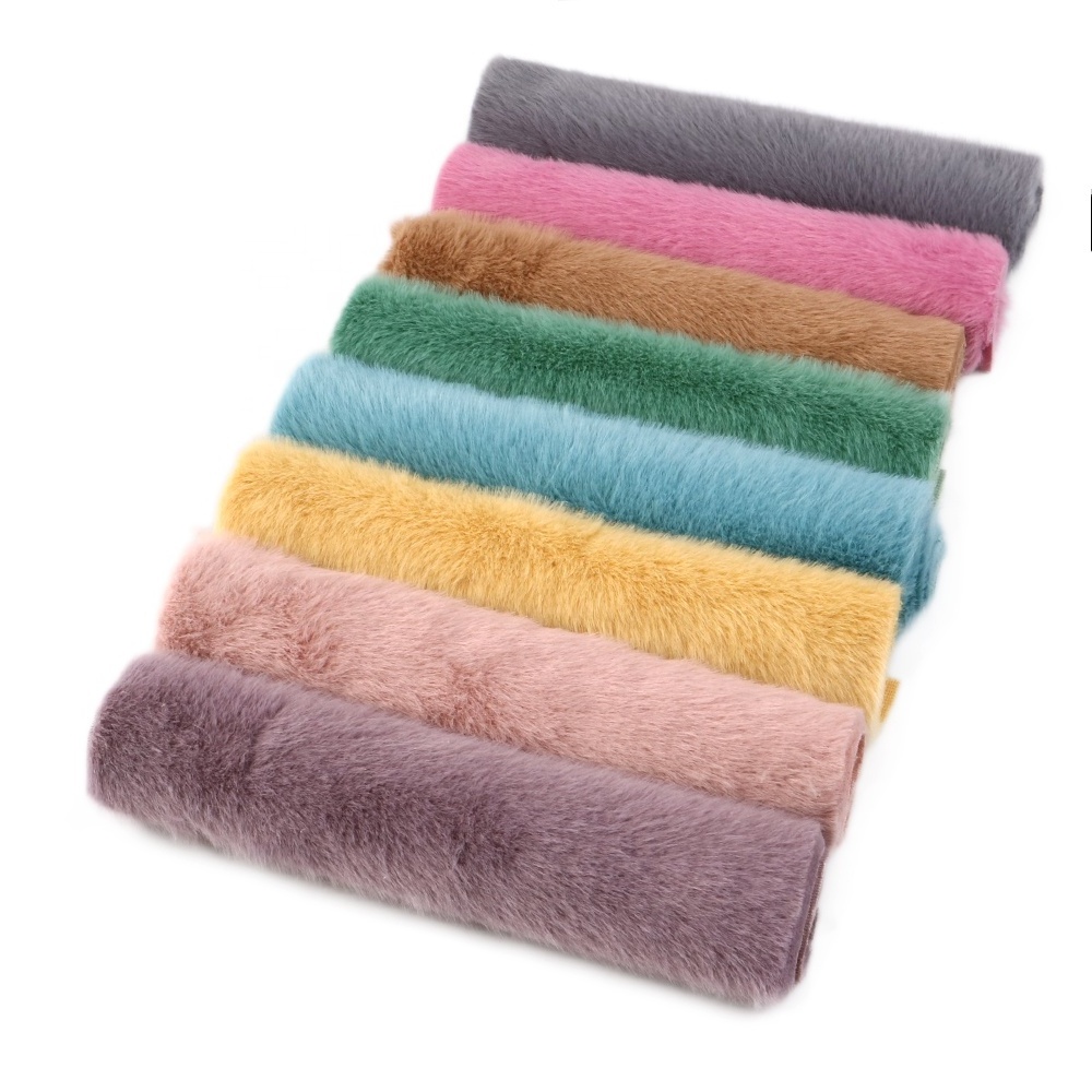 20x33cm Soft Plain Color Velvet Plush Fabric Sheets For Making Handmade Toys Crafts 95079