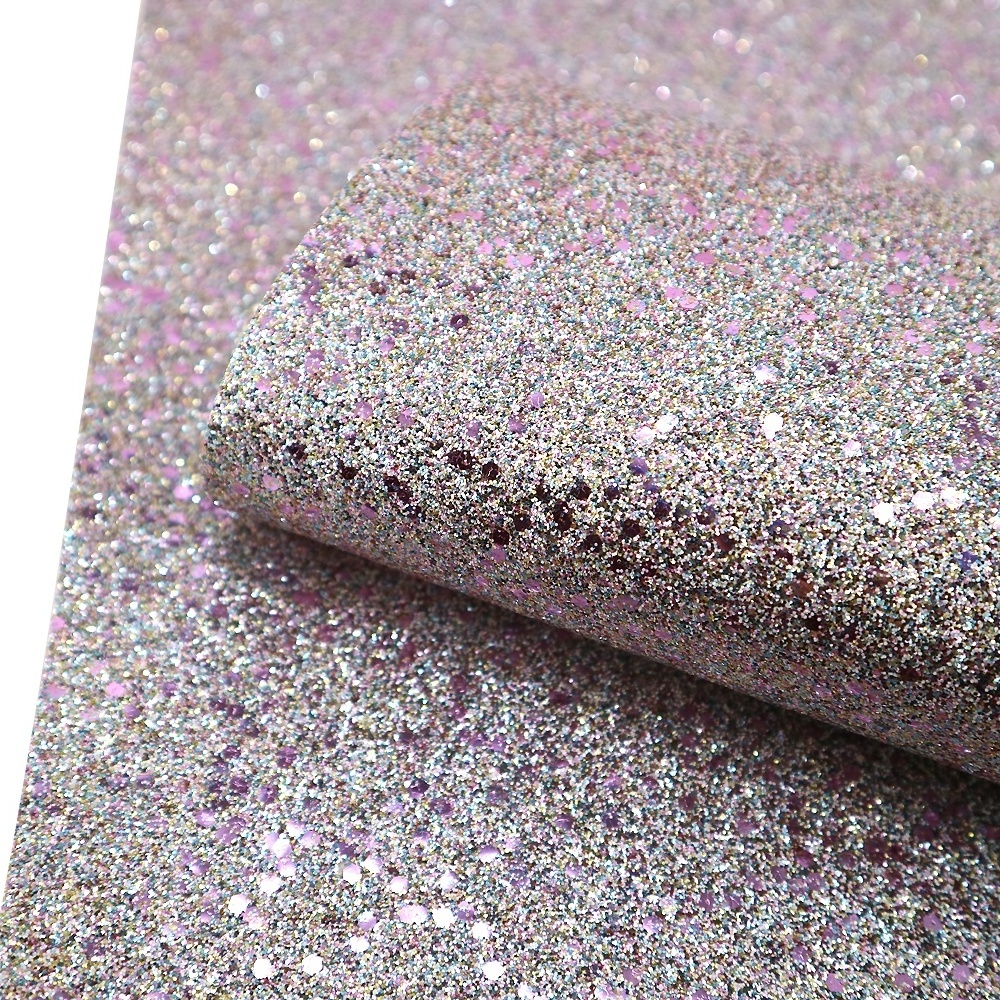 Cheap Color Changing Sequin Glitter Fabric For Hairbow Making 60175