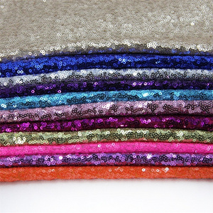 1/2 Yard Embroidery Polyester Wholesale Sequin Fabric For Dress Costume 1014478