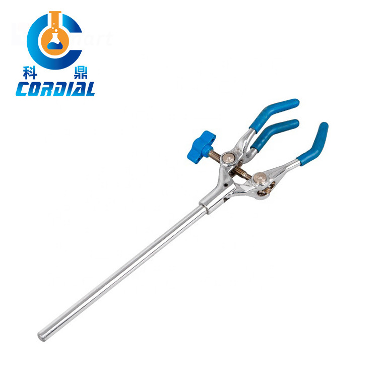 CJ170 CORDIAL Three Finger Clamp Clamp Chemistry Lab Supplies 3 finger clamp stand clip