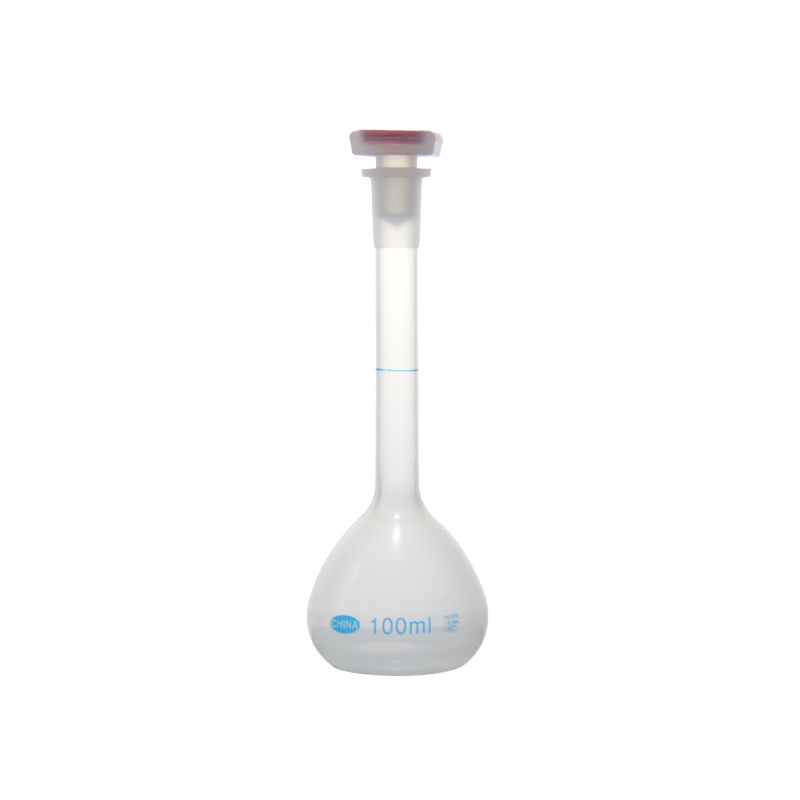 CORDIAL Plastic volumetric flask with lid and stopper laboratory use volumetric flasks