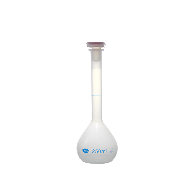 CORDIAL Plastic volumetric flask with lid and stopper laboratory use volumetric flasks