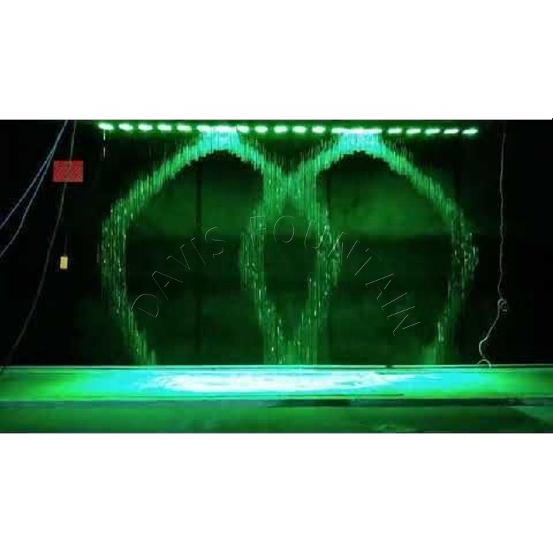 Brand New Outdoor Water Feature Waterfall Magic Digital Water Curtain Swing