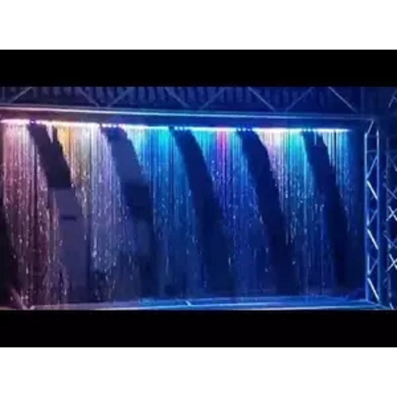 Brand New Outdoor Water Feature Waterfall Magic Digital Water Curtain Swing