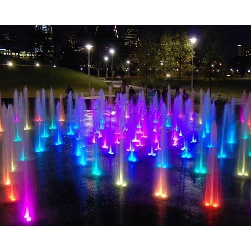 Outdoor Underground Design Interactive Music Dancing Funny Water Fountain in Garden Park