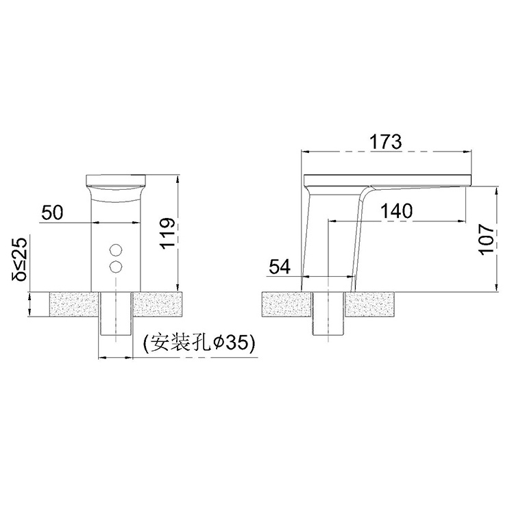 Non-contact Torneira Automatic Da Bacia Automatic Basin Brass Kitchen Faucet Touchless Sensor Faucet DT-153