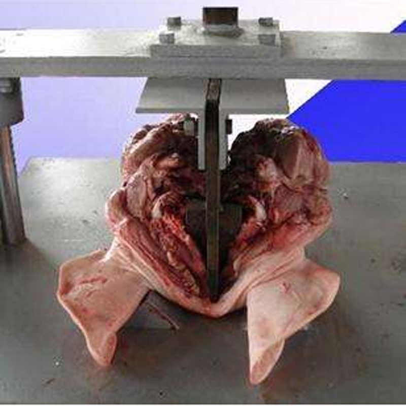 Cattle Sheep Head Cutting Sawing Slaughtering Machine  Pig Head Halve Cutting Split Machine