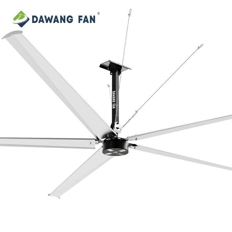 High Volume Pmsm 24ft 22ft 20ft Big Size Industrial Giant Hvls Ceiling Fan For Gym