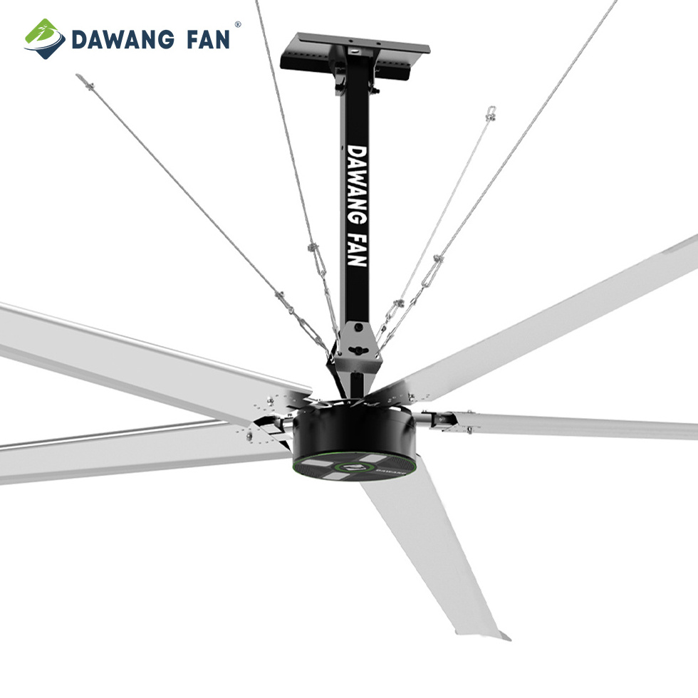 Professional Customized High Reliability Big Industrial Large Ceiling Giant Hvls Industrial Ceiling Fan