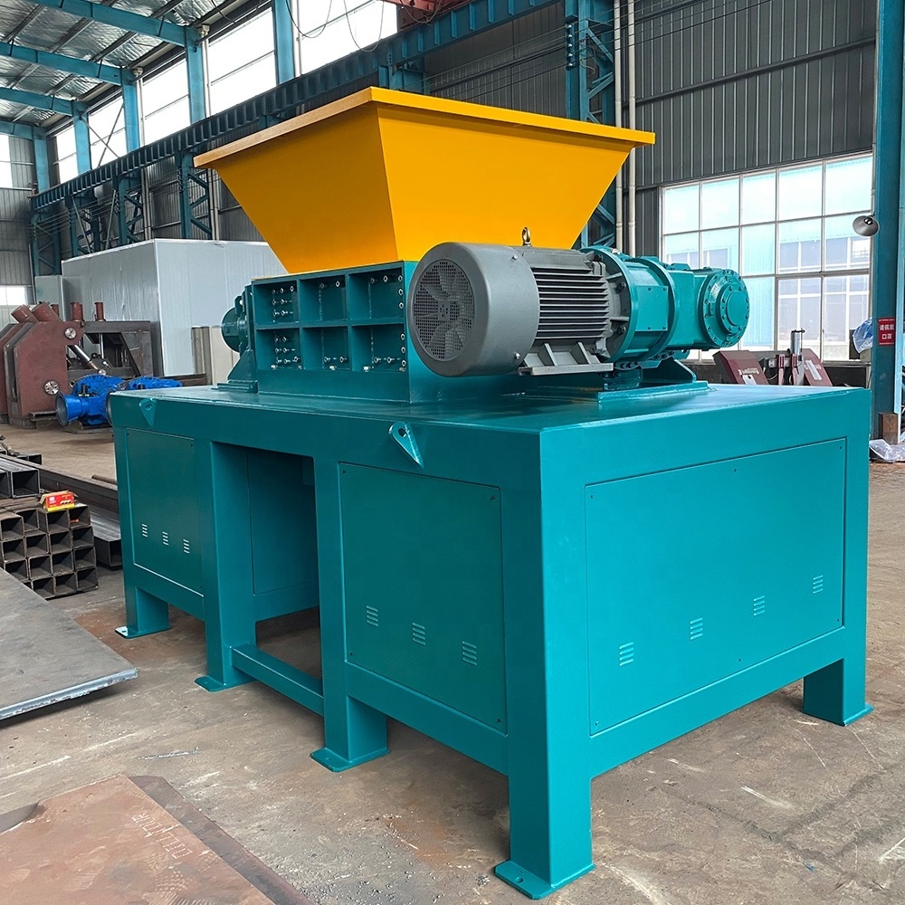 Dawei  steel bar, iron, aluminum, steel metal shredder scrap metal crusher machine