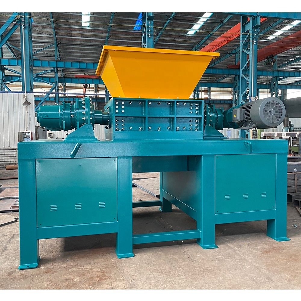 Dawei  steel bar, iron, aluminum, steel metal shredder scrap metal crusher machine