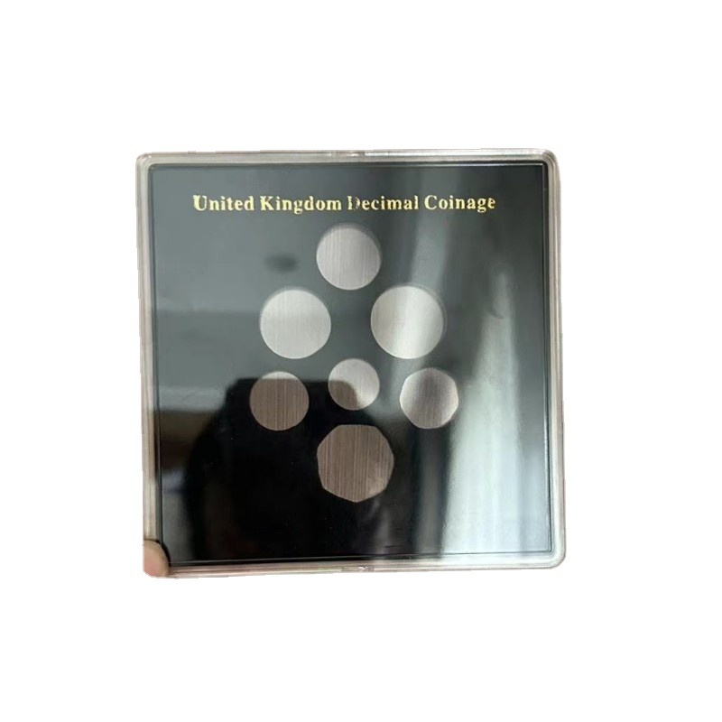 14*14mm Square Coin Collection display case  with customize insert foam